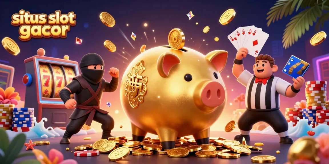 Experience thrilling gameplay at situs slot gacor with lively characters and vibrant casino elements.