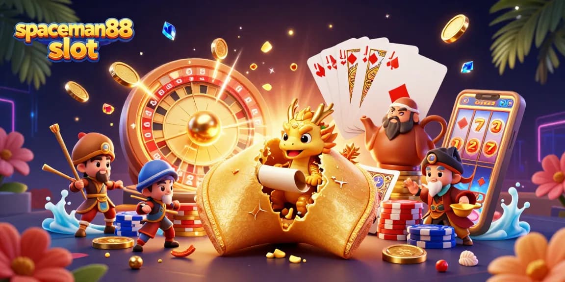 Spin the reels of spaceman88 slot with vibrant coins and dynamic game elements.