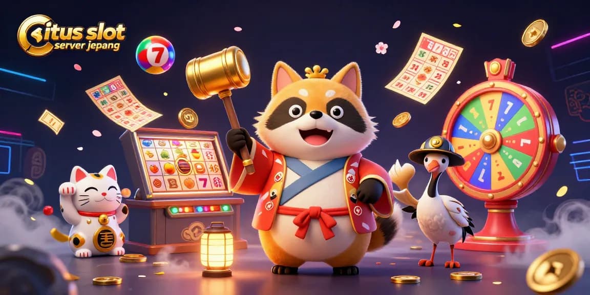 Experience vibrant gameplay at situs slot server jepang with joyful characters and immersive slot elements.