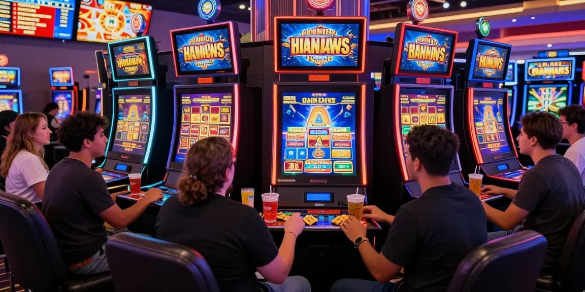 Players enjoying bonus buy slots at https://thekingarthur.co.uk/ in a vibrant online casino atmosphere.