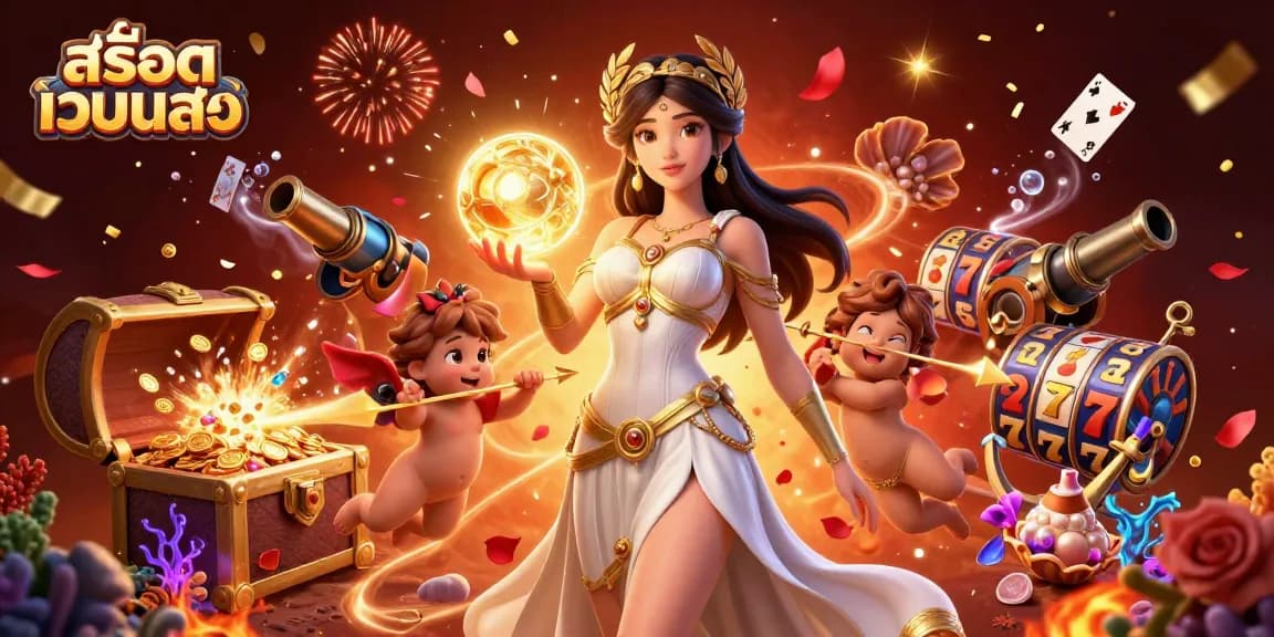 Experience winning thrills with สล็อตเว็บตรง amidst golden treasures and divine festivities.