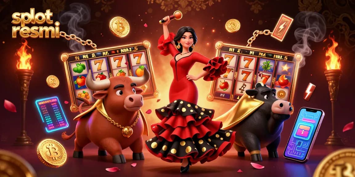 Rasakan kegembiraan slot resmi dengan gulungan slot yang cerah dan karakter merayakan kemenangan.