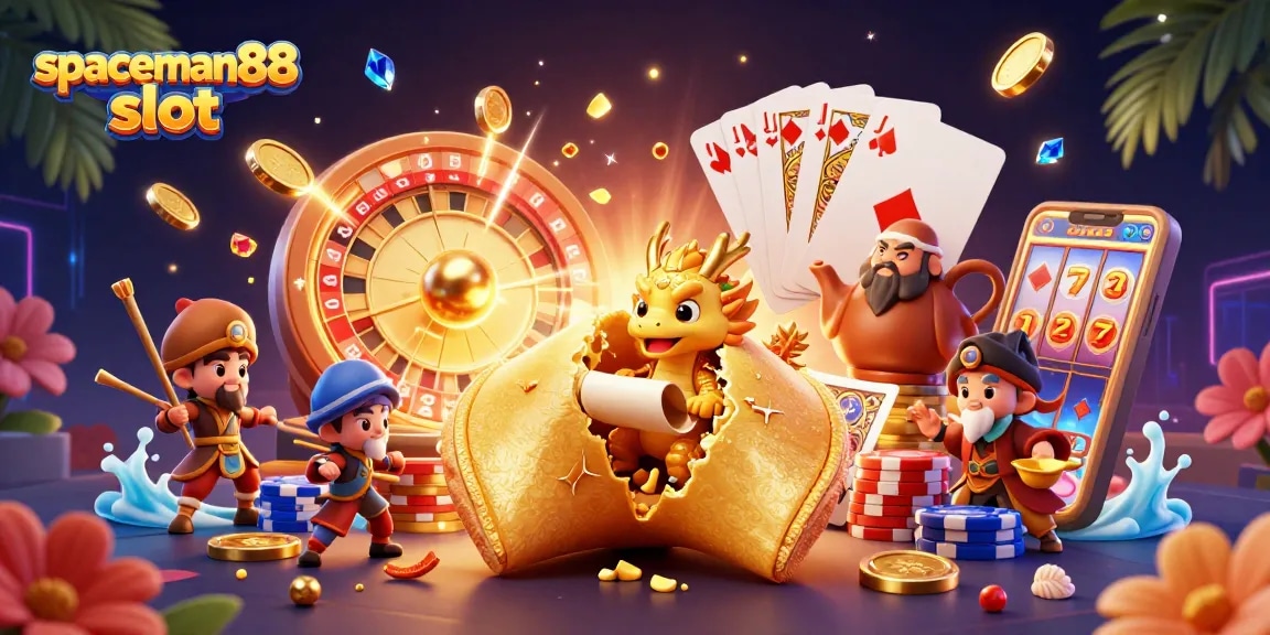 Spin the reels of spaceman88 slot with vibrant coins and dynamic game elements.