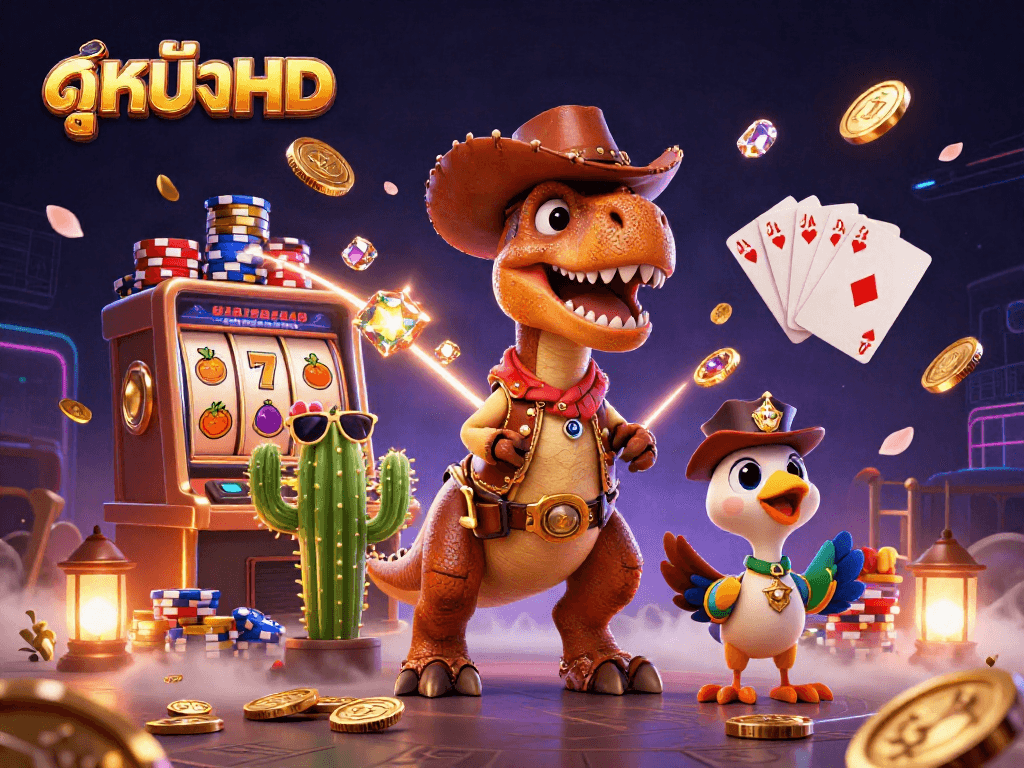 เล่นเกมคาสิโนสุดมันส์ที่ดูหนังHD ด้วยสล็อตแมชชีนชนะรางวัลใหญ่!