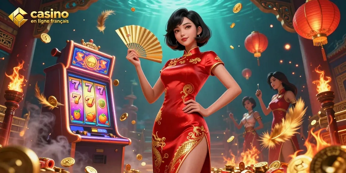 Découvrez l'excitation du casino en ligne français avec une machine à sous vibrante et des pièces éblouissantes.