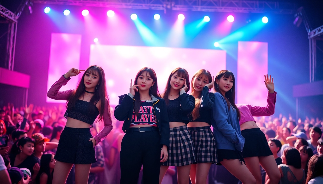 blackpink members performing energetically on stage, showcasing unique styles and captivating the audience.
