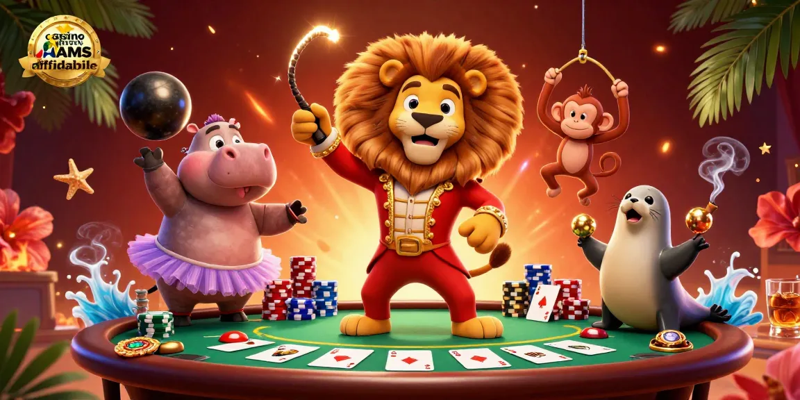 Immergiti in un gameplay emozionante nei casinò non AAMS affidabili con personaggi 3D dinamici ed elementi da casinò vibranti.