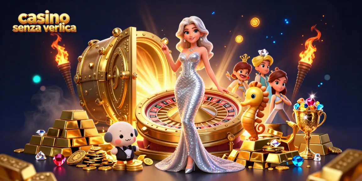 Gira la ruota della roulette in un casinò senza verifica con premi scintillanti e scenari vibranti.