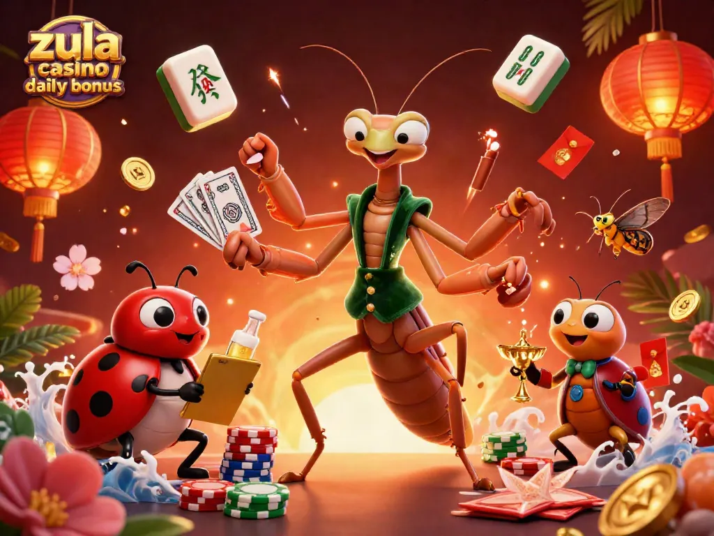Claim big rewards with the Zula Casino daily bonus in this vibrant, lively casino scene.