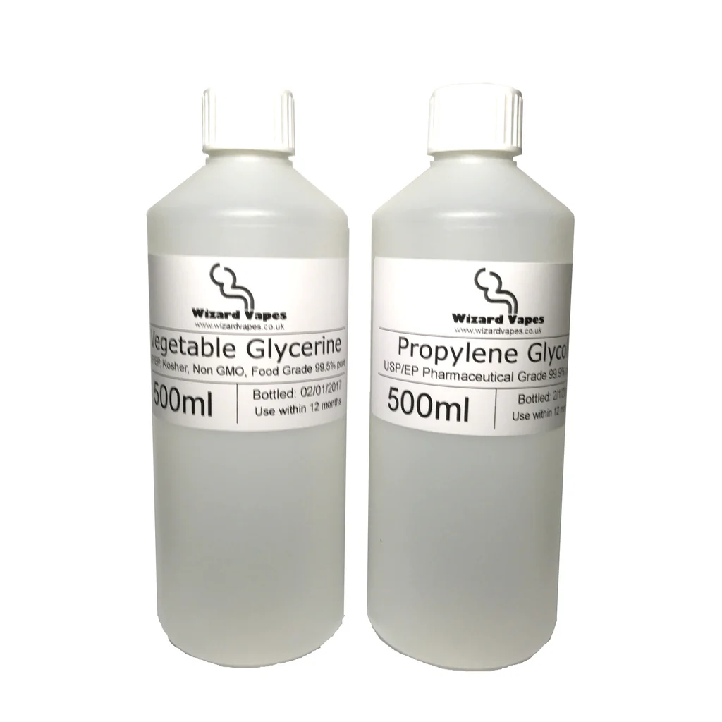 Glycerin VG & Propylenglykol PG: Hochwertige Zutaten für Ihre Pflegeprodukte