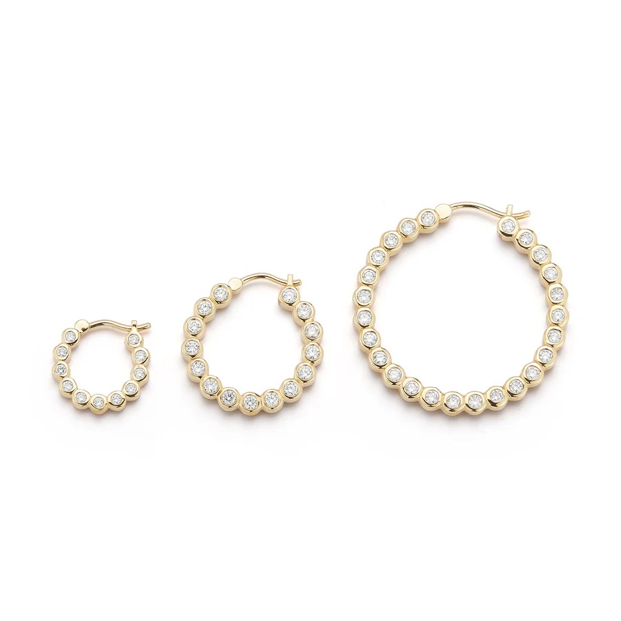 Trendy 9ct Gold Helix Earrings for Stylish Look