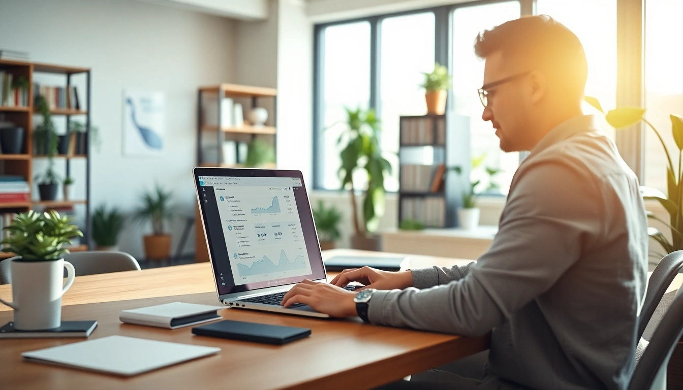 Scrape LinkedIn and Sales Navigator leads with a data analyst in a modern office.