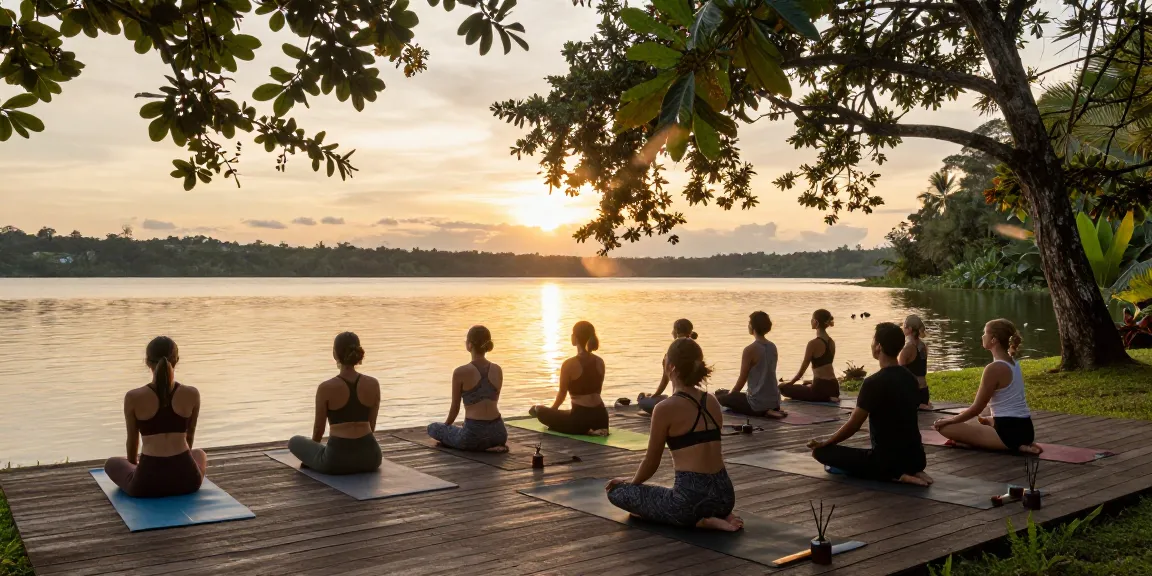 Join a rejuvenating yoga retreat Sri Lanka sessions surrounded by nature.