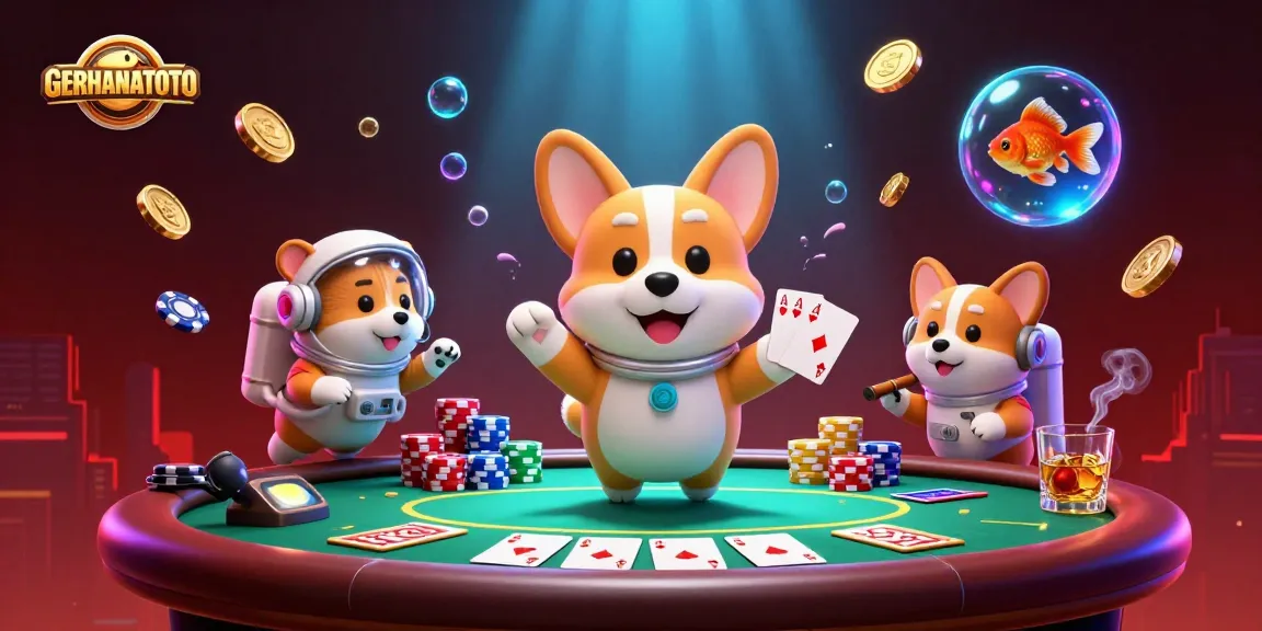 GERHANATOTO menawarkan pengalaman bermain dengan corgi astronot di kasino luar angkasa penuh kegembiraan dan peluang menang.