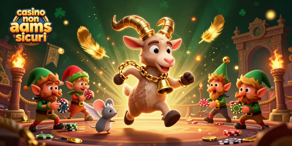 Gioca nei casinò non AAMS sicuri, vivi un'esperienza affascinante con personaggi fantastici e decorazioni sfavillanti.