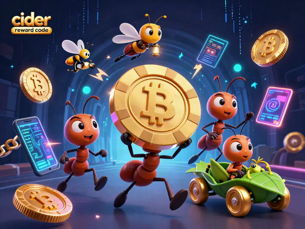 Engage with the cider casino reward code as ants carry a giant poker chip in a vibrant casino heist scene.