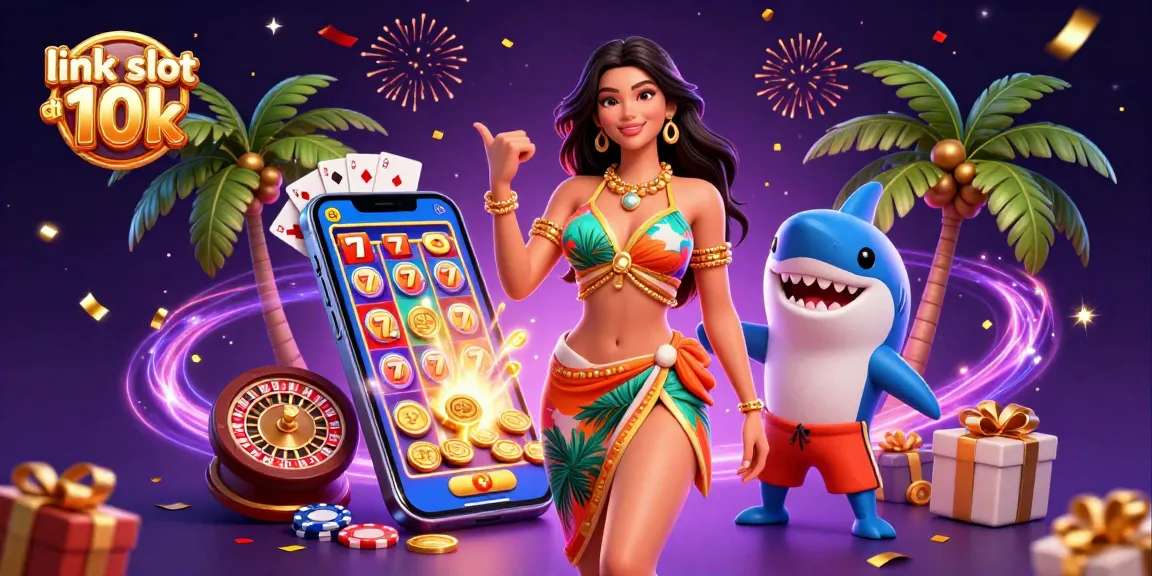 Experience thrilling action at link slot depo 10k with immersive slot games and vibrant casino elements.