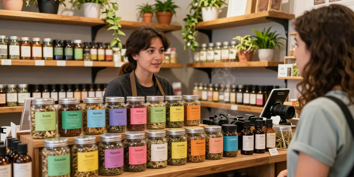 Explore the best options to buy-barely-legal-herbal-potpourri in a vibrant herbal shop setting.