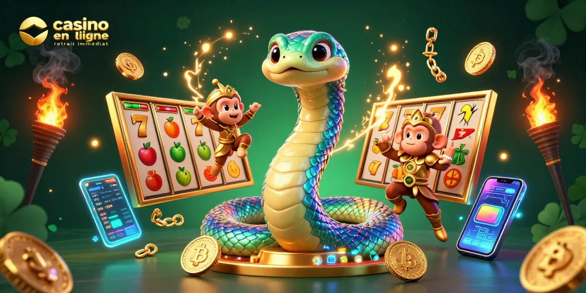 Retirez vos gains rapidement avec les casinos en ligne avec retrait immédiat dans cette illustration captivante.