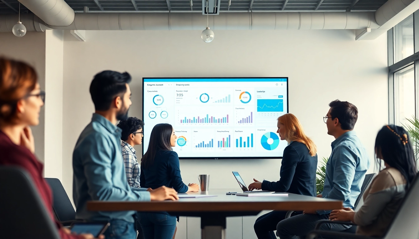 Engaging overview of an enterprise assistant platform featuring a diverse team collaborating effectively.