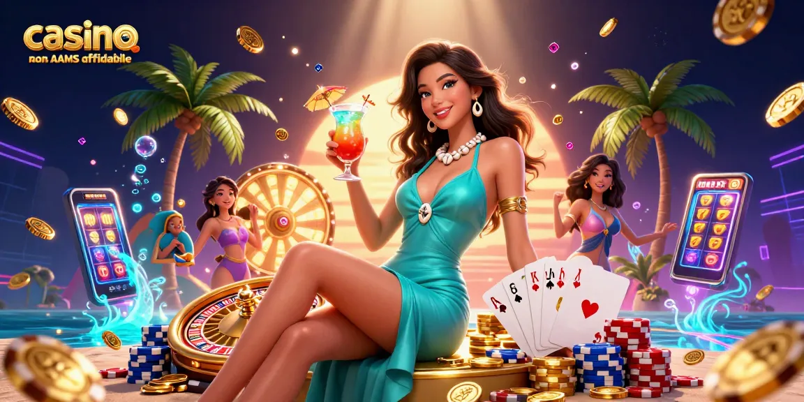 Scopri il brivido del gameplay dei casino non AAMS affidabile con personaggi vivaci e elementi di gioco dinamici.