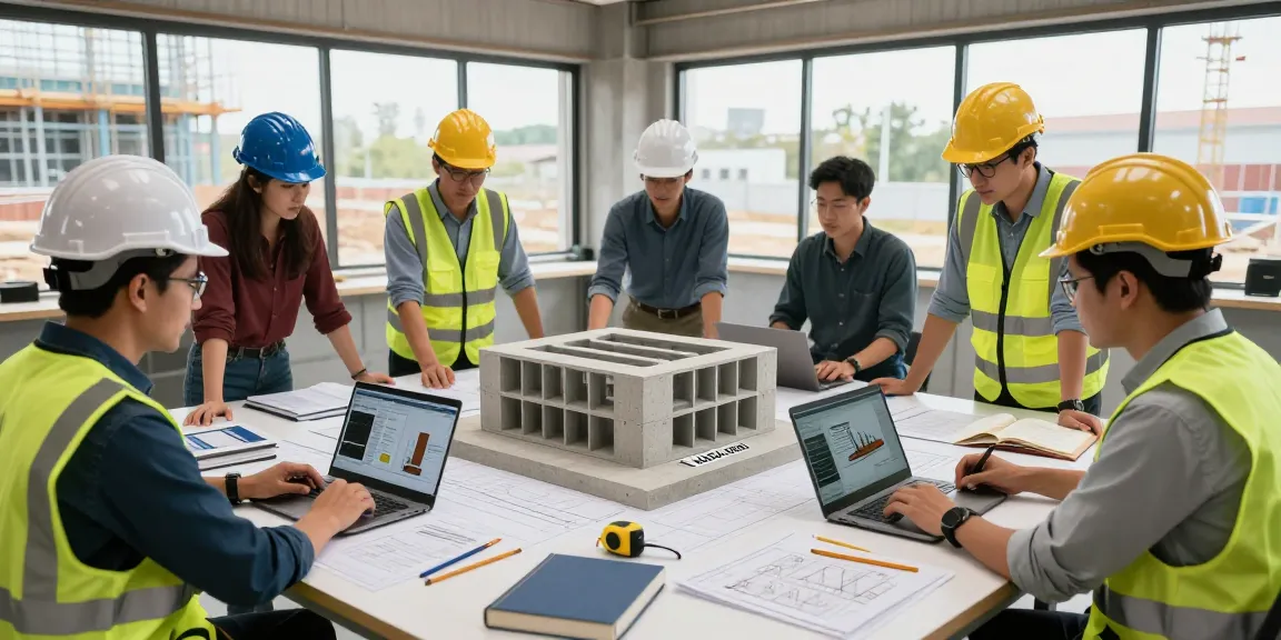 NAGA2000 engineering collaboration scene with civil engineers discussing project designs