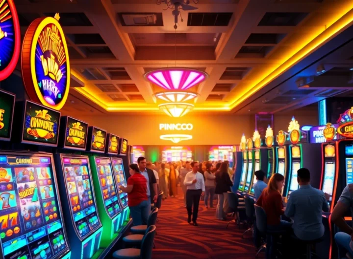 Pinco Casino pulsuz firlanmalar ilə dolu canlı kazino atmosferi yaratmaq.