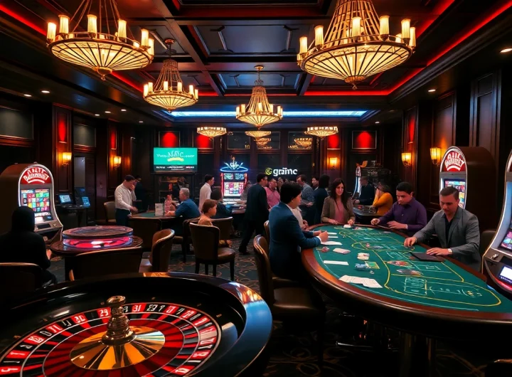 Experience thrilling gameplay at https://www.kjc.global/ with vibrant gaming tables and exciting atmosphere.