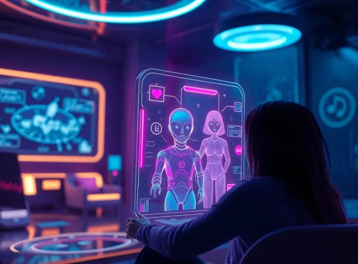 Engaging scene illustrating the best NSFW AI chatbots of 2026, showcasing interactive user experience.