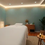 휴식을 위한 완벽한 구미스웨디시 마사지 룸의 차분한 분위기를 발견하세요.